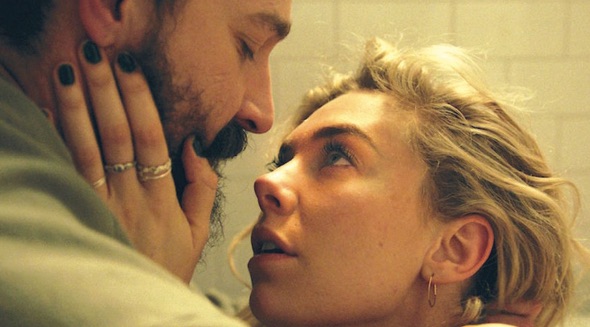 Scene from the movie "Pieces of a Woman" with Shia Labeouf and Vanessa Kirby