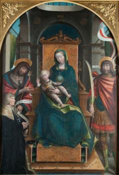 Vergine in trono con Bambino e Santi