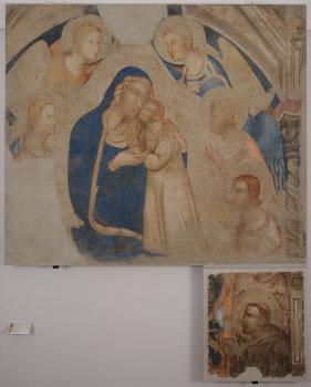 Vergine in trono con Bambino e Santi