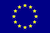 bandiera dell'Unione Europea, blu e gialla