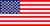 bandiera Stati Uniti d'America, bianca rossa e blu