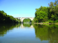 Picture - Bridge over the Santerno 