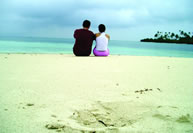 Picture - Lovers on an island