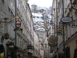 Foto - Strada dei mercati a Salisburgo