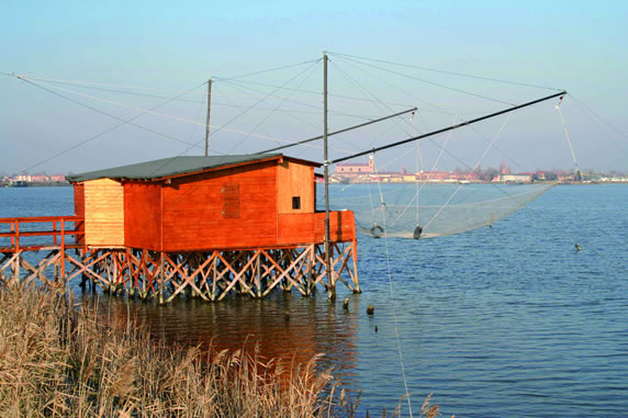 Picture - Fishing in the Valli del Po 