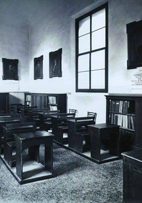 Foto - Aula del “Cavazza” a inizio Novecento