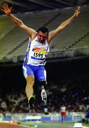 Picture - Disabled athlete