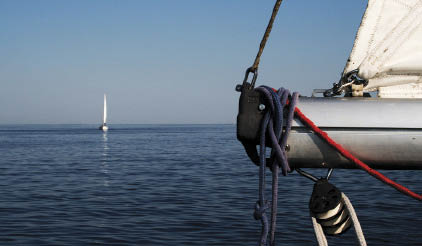 Foto - Dettaglio della barca a vela