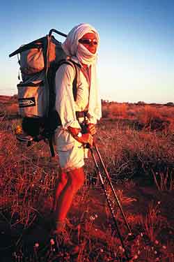 Foto - Carla Perrotti nel deserto