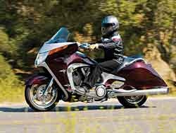 Foto - Motociclista su una Harley