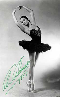 Foto - Alicia Alonso nel 1940