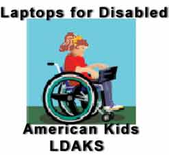  Logo azienda computer per ragazzi disabili