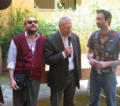 Foto - Momento della visita all’Istituto