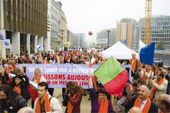 Foto - Manifestazione a Bruxelles