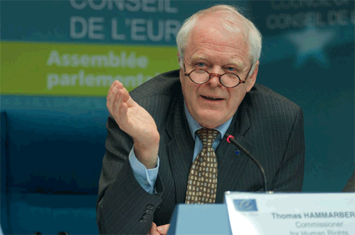Foto - Il Commissario per i diritti umani del Consiglio d’Europa Thomas Hammarberg