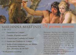 Image - CD cover of a collection of von Martines' music