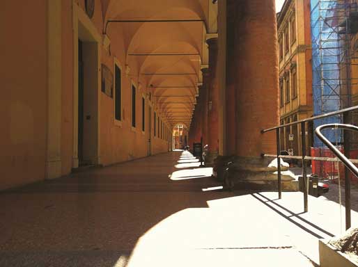 Picture - Portico entrance of Galvani Secondary School 