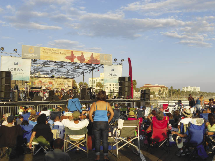 Foto - Palco prima del concerto
