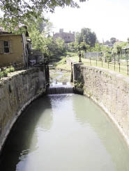 Canale Navile, zona Corticella a Bologna